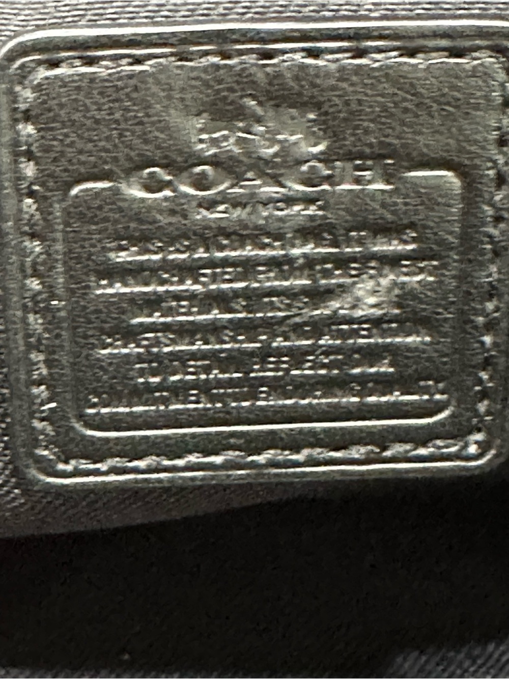Coach Black Bandana-Print Leather Crossbody Camera Bag - Picture 10 of 10